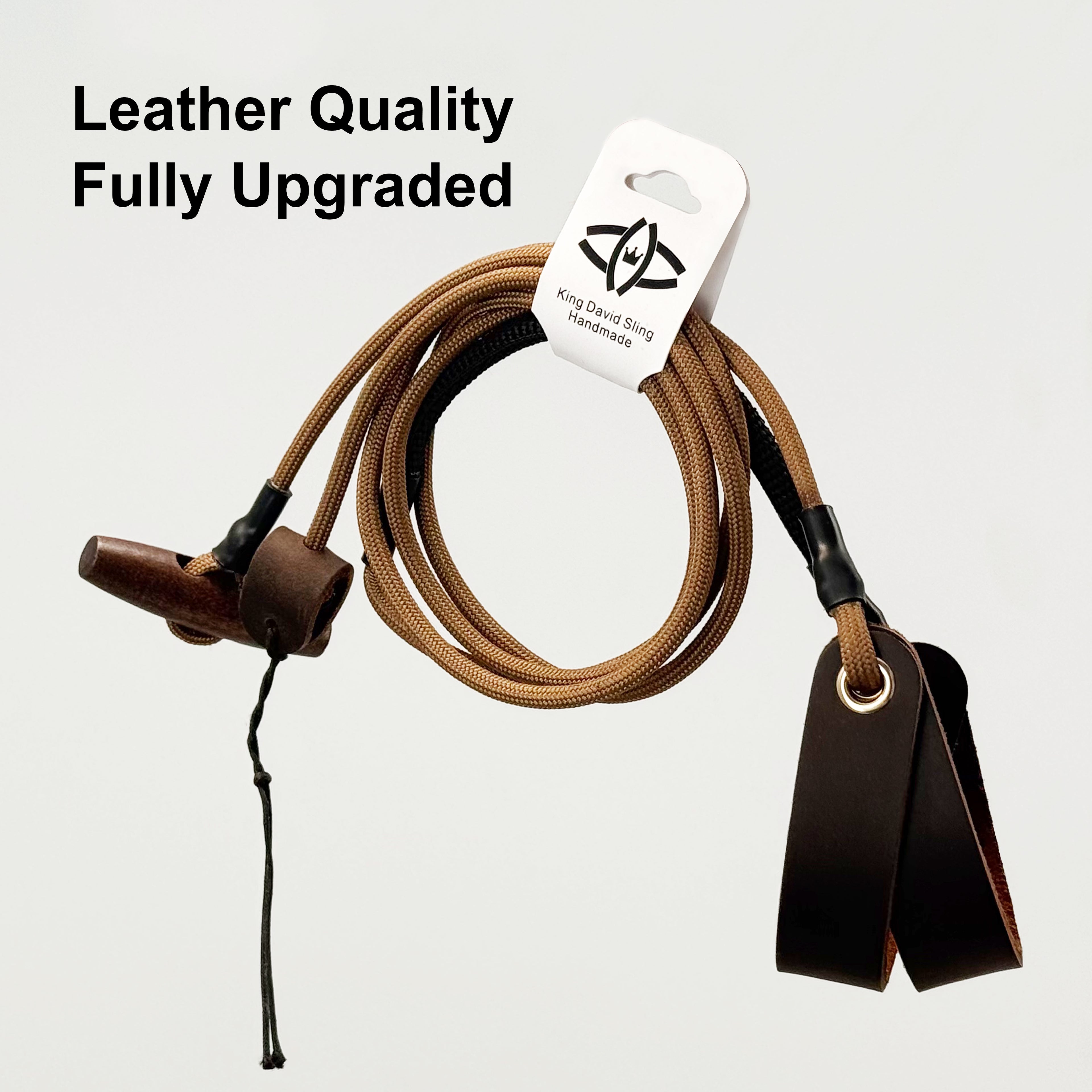 KING DAVID | SCOUT Series Shepherd Sling - Brown, Multi-Length