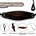 KING DAVID | SCOUT Series Shepherd Sling - Black, Single-Loop, 27-Inch