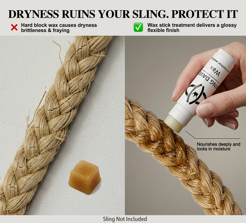 KING DAVID | The Ultimate Sling Wax - Multi-Material Care, Waterproof & Scratch Repair Stick