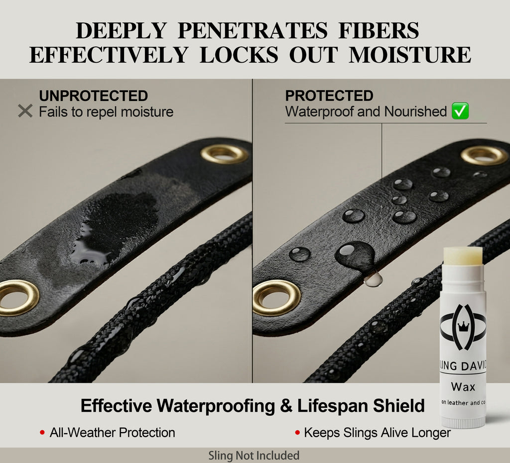KING DAVID | The Ultimate Sling Wax - Multi-Material Care, Waterproof & Scratch Repair Stick