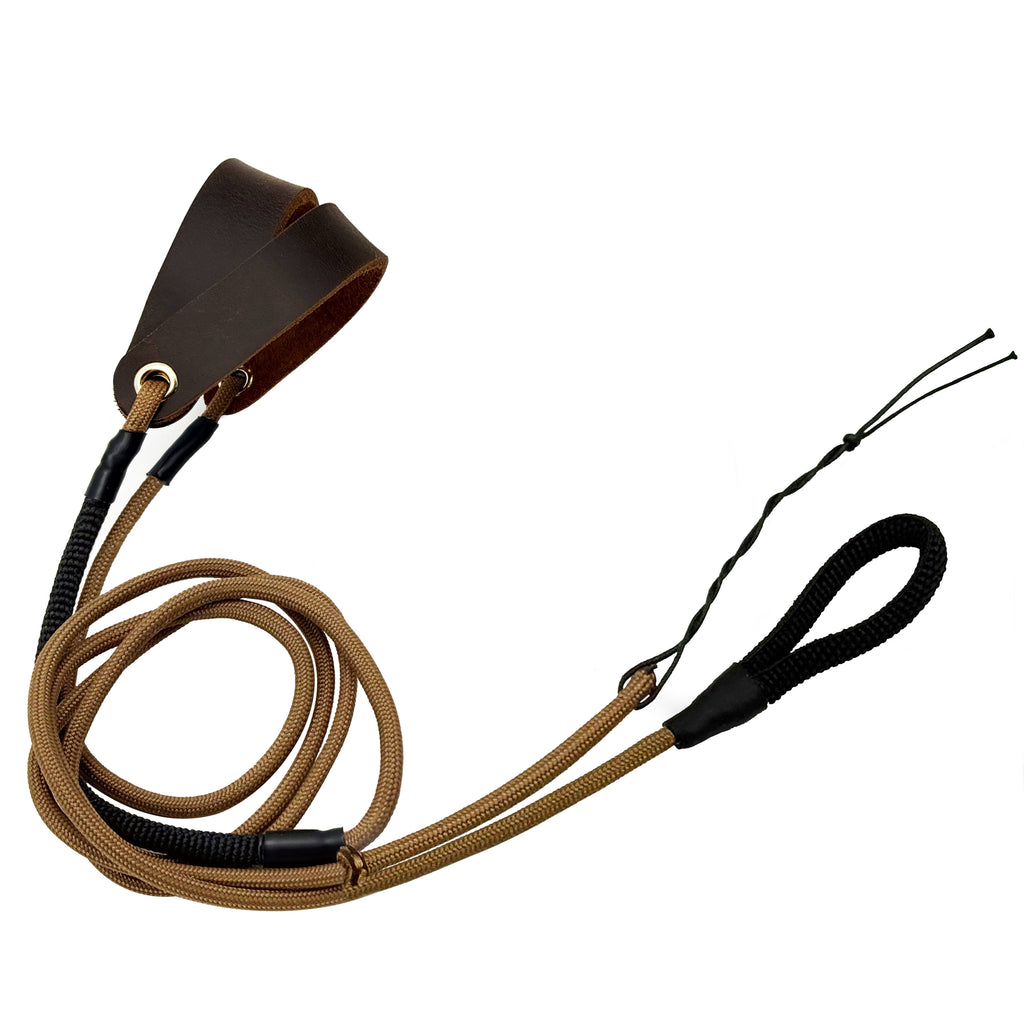 KING DAVID | SCOUT Series Shepherd Sling - Brown, Single-Loop, 27-Inch