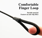 KING DAVID | SCOUT Series Shepherd Sling - Single Loop, Whip-Crack Black
