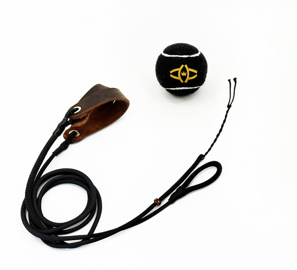 KING DAVID | SCOUT Series Shepherd Sling - Single Loop, Whip-Crack Black