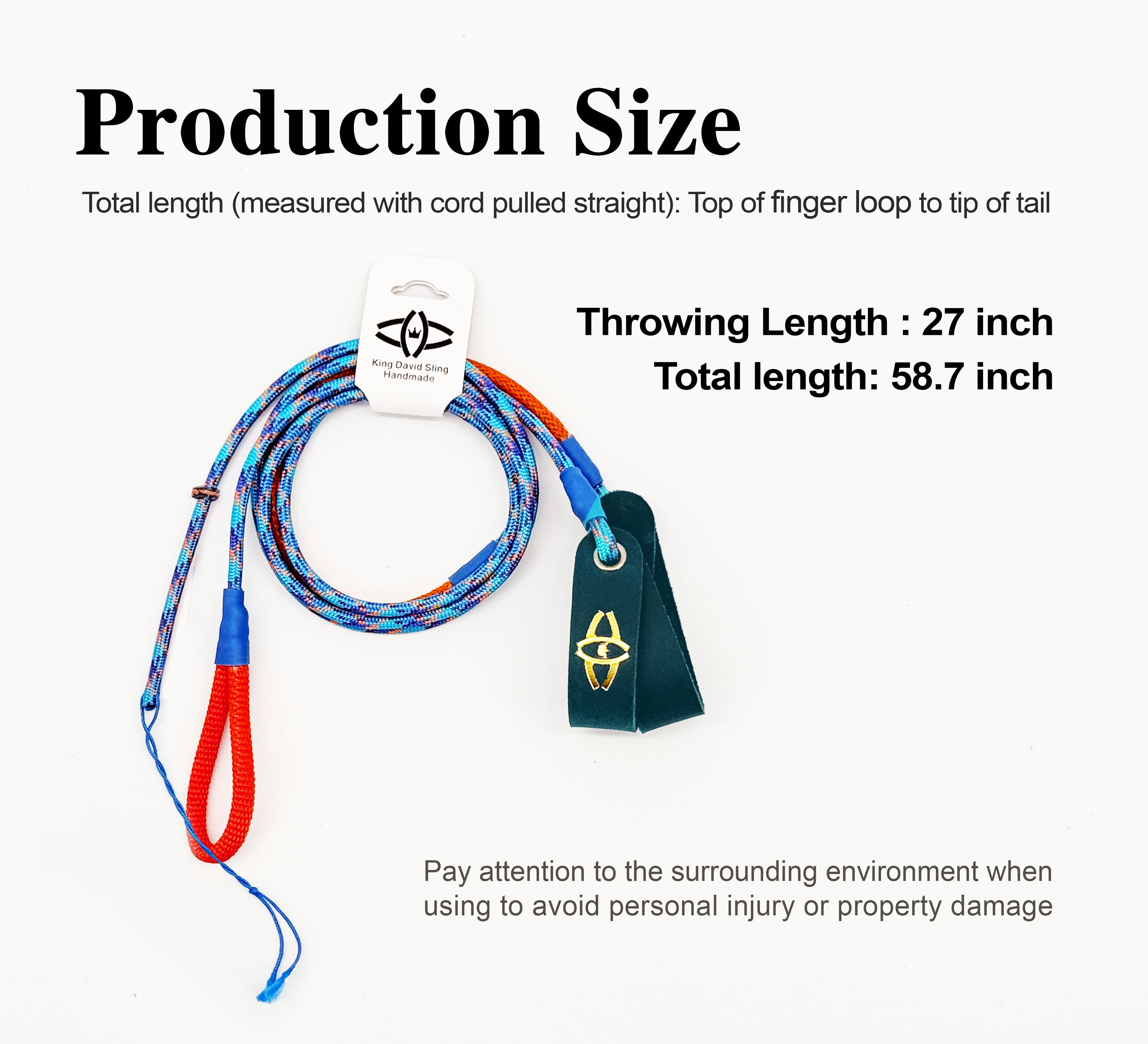 KING DAVID | SCOUT Series Shepherd Sling - Single Loop, Danube