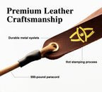 KING DAVID | SCOUT Series Shepherd Sling - Single Loop, Whip-Crack Brown