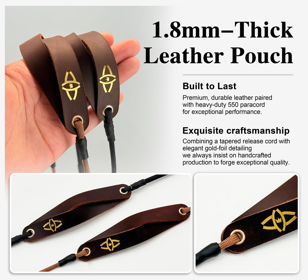 KING DAVID | SCOUT Series Shepherd Sling - Single Loop, Whip-Crack Brown