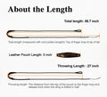 KING DAVID | SCOUT Series Shepherd Sling - Single Loop, Whip-Crack Brown