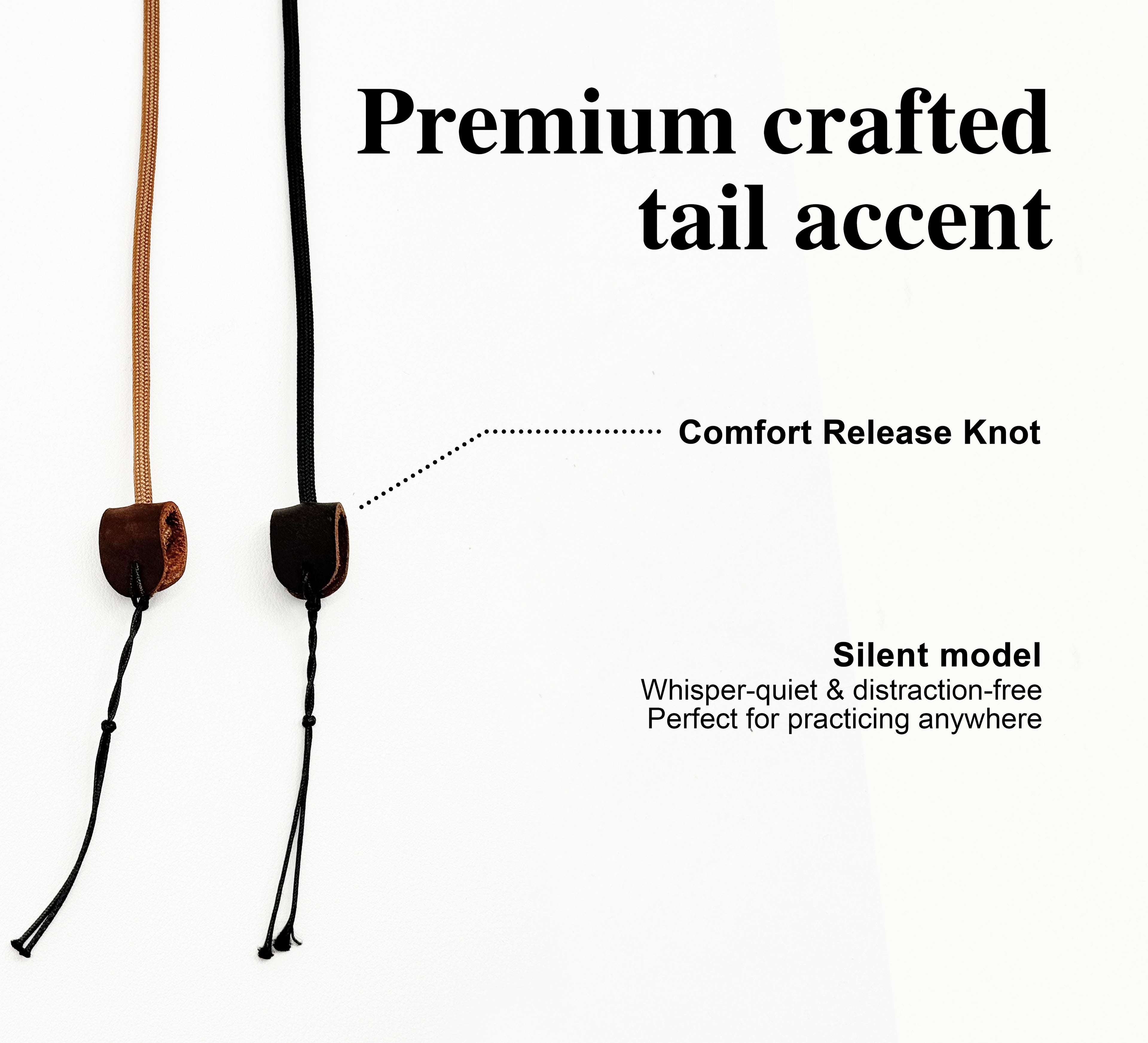 KING DAVID | SCOUT Series Shepherd Sling - T-Handle, Silent Black