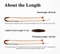 KING DAVID | SCOUT Series Shepherd Sling - T-Handle, Silent Brown
