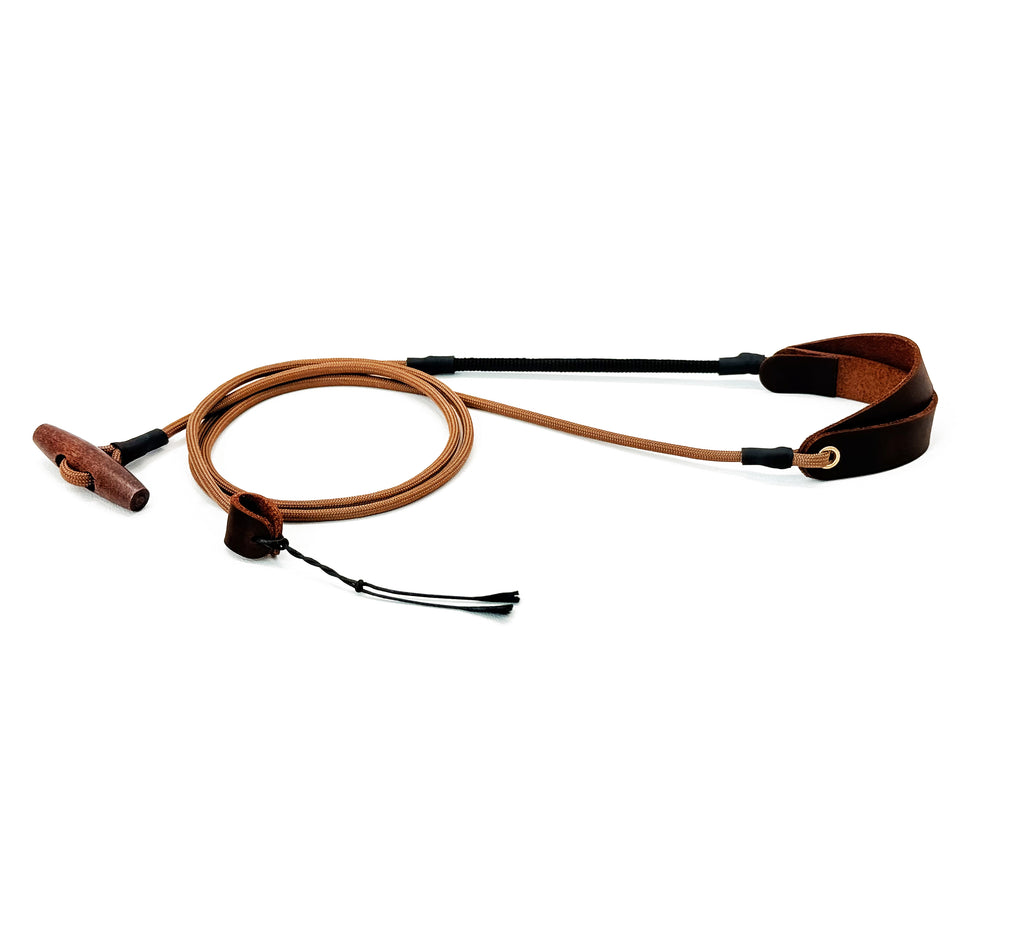 KING DAVID | SCOUT Series Shepherd Sling - T-Handle, Silent Brown