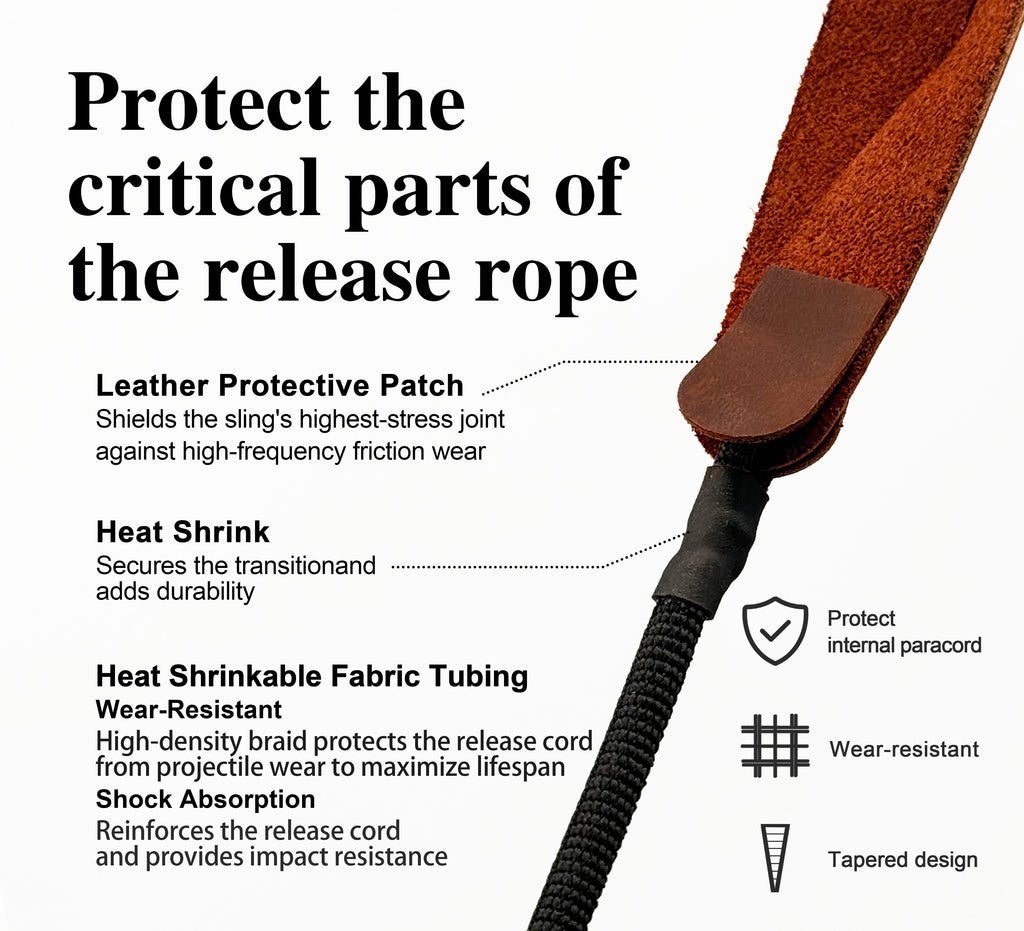 KING DAVID | SCOUT Series Shepherd Sling - Single Loop, Whip-Crack Brown