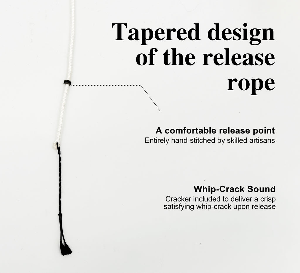 KING DAVID | Centurion Series Shepherd Sling - T-Handle, Whip-Crack White