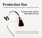 KING DAVID | Centurion Series Shepherd Sling - T-Handle, Whip-Crack White