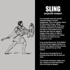 KING DAVID | SCOUT Series Shepherd Sling - Black, Single-Loop, 27-Inch
